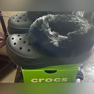 Crocs Furever Crush Clog - Black